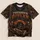 Western Football Outlaw Cowboy Motif for Game Day and Rodeo Nights for Men and Fans All-over Print Unisex T-shirt - 5