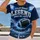 Friday Night Football Under Stadium Lights for Game Day Fans and Weekend Tailgates All-over Print Unisex T-shirt - 2