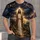 Radiant Christ Among Golden Mountains for Faithful Worship and Daily Devotion All-over Print Unisex T-shirt - 1
