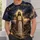 Radiant Christ Among Golden Mountains for Faithful Worship and Daily Devotion All-over Print Unisex T-shirt - 6