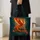 Rising Phoenix, Books And Teacup For Fantasy Reading And Book Club Gifts Quilted Tote Bag - 4