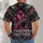 Pink Ribbon Football Support for Breast Cancer Awareness Game Day and Team Spirit All-over Print Unisex T-shirt - 4