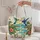 Tropical Hummingbirds and Island Lagoon for Summer Nature Lovers and Garden Gifts Quilted Tote Bag - 5