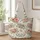 Watercolor Flower Books for Garden Reading Days and Thoughtful Gifts for Bookish Teachers Quilted Tote Bag - 1
