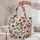 Patriotic Wildflowers and Stars for Fourth of July Celebrations and Summer Style Quilted Tote Bag - 5