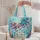 Colorful Octopus Couple Undersea Scene for Coastal Vacation Gifts and Beach Days Quilted Tote Bag - 5