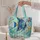 Colorful Tropical Reef Fish and Coral for Coastal Summer Beach Days and Fishing Lovers Quilted Tote Bag - 5