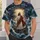 Peace Be Still Stormy Sea Scene for Faith and Devotional Living All-over Print Unisex T-shirt - 6