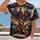 Patriotic Cross and Eagle Faith Message for Christian Freedom and Everyday Wear All-over Print Unisex T-shirt - 2
