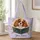 Cavalier Spaniel Reading a Book for Cozy Library Days and Thoughtful Pet Lovers Gift Quilted Tote Bag - 1