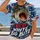 Explosive Bass Fishing Waters for Patriotic Anglers and Summer Lake Adventures Outdoors All-over Print Unisex T-shirt - 2