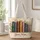 Vintage Book Spines with Botanical Blooms for Reading Nooks and Teacher Gifts for Readers Quilted Tote Bag - 1