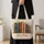 Vintage Book Spines with Botanical Blooms for Reading Nooks and Teacher Gifts for Readers Quilted Tote Bag - 4