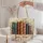 Vintage Book Spines with Botanical Blooms for Reading Nooks and Teacher Gifts for Readers Quilted Tote Bag - 5
