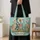 Colorful Patchwork Goose Family for Farmhouse Living and Animal Lover Gift Giving Quilted Tote Bag - 4