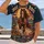 Wild Western Horse Sunset Scene for Ranch Days and Open-Air Adventures Outdoors All-over Print Unisex T-shirt - 2