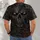 Stitched Skull Horror for Halloween Nightmares and Dark Everyday Wear for Horror Fans All-over Print Unisex T-shirt - 4