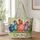 Funny Colorful Chicken Flock for Farmhouse Living and Chicken Lovers Country Style Quilted Tote Bag - 1