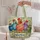 Funny Colorful Chicken Flock for Farmhouse Living and Chicken Lovers Country Style Quilted Tote Bag - 5