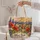 Wildflower Sunset Meadow Scene for Garden Lovers and Nature-Inspired Everyday Style Quilted Tote Bag - 5