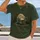 Whitetail Deer Under Full Moon for Hunting Camping and Outdoor Adventure Gifts All-over Print Unisex T-shirt - 2
