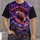 Haunted Football Stadium And Jack-O’-Lanterns For Spooky Game Night Gatherings All-over Print Unisex T-shirt - 1