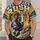 Charging Ram Football Sunset Scene for Halloween Game Day and West Coast Fans All-over Print Unisex T-shirt - 6