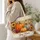 Autumn Pumpkin Harvest with Sunflowers for Thanksgiving Gatherings and Fall Garden Lovers Quilted Tote Bag - 3