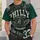 Philadelphia Football Night Skyline and Winged Ball Crest for Halloween Game Day Fans All-over Print Unisex T-shirt - 6