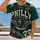 Philadelphia Football Night Skyline and Winged Ball Crest for Halloween Game Day Fans All-over Print Unisex T-shirt - 2