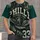 Philadelphia Football Night Skyline and Winged Ball Crest for Halloween Game Day Fans All-over Print Unisex T-shirt - 1