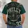 Philadelphia Football Night Skyline and Winged Ball Crest for Halloween Game Day Fans All-over Print Unisex T-shirt - 4