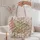 Luna Moth with Wildflowers for Garden Lovers and Birthday Gifting for Nature-Loving Women Quilted Tote Bag - 5