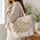 Luna Moth with Wildflowers for Garden Lovers and Birthday Gifting for Nature-Loving Women Quilted Tote Bag - 3