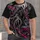 Hooded Grim Reaper And Pink Ribbons For Courage-Focused Everyday Wear And Halloween All-over Print Unisex T-shirt - 1