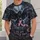 Gothic Raven, Pink Hope Ribbon and Moonlit Cathedral for Dark Romantic Everyday Style All-over Print Unisex T-shirt - 6