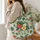 Tropical Monstera and Anthurium Botanicals for Summer Garden Days and Nature Lovers Quilted Tote Bag - 3