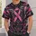 Pink Ribbon Awareness Armor for Breast Cancer Support and October Events All-over Print Unisex T-shirt - 6