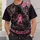 Pink Reaper Moonlit Graveyard for Halloween and Breast Cancer Awareness Gifts All-over Print Unisex T-shirt - 6