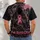 Pink Reaper Moonlit Graveyard for Halloween and Breast Cancer Awareness Gifts All-over Print Unisex T-shirt - 4