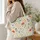 Wildflower Botanical Blooms for Garden Days and Garden Walks for Nature-Loving Women Quilted Tote Bag - 3