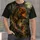 Pumpkin Anglerfish Swamp Scene for Halloween Nights and Gothic Fishing Adventures Outdoors All-over Print Unisex T-shirt - 1