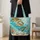 Sea Turtle Ocean Scene for Beach Days and Coastal Getaways for Marine Life Lovers Quilted Tote Bag - 4