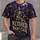 Gothic Skeleton Night Crew Scene for Spooky Halloween Evenings All-over Print Unisex T-shirt - 1