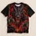 Fierce Red-Eyed Dragon for Halloween and Fantasy Fans All-over Print Unisex T-shirt - 5