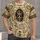 Regal Crown And Baroque Scrollwork For Refined Casual Style And Special Gatherings All-over Print Unisex T-shirt - 1