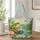 Green Frog And Dragonfly Pond Garden Gift For Nature Lovers Quilted Tote Bag - 1