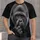 Detailed Silverback Gorilla Portrait for Wildlife Lovers and Everyday Casual Adventures All-over Print Unisex T-shirt - 1
