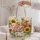 Three Pink Piglets Among Sunflowers for Garden Lovers and Birthday Gifting Quilted Tote Bag - 5