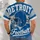Detroit Football Helmet Vintage Sports Style For Game Day And Local Pride Fans All-over Print Unisex T-shirt - 4